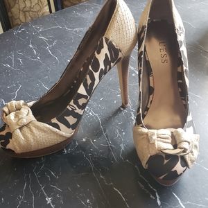 Guess platform high heel